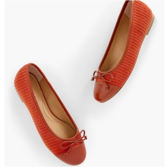 NWOT Talbots Corduroy Ballet Flats - Picture 3 of 3